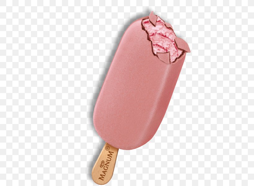 Magnum Double Ice Cream Magnum Pink Raspberry 4er, 400 Ml Eskimo Eis 4 , Double Coconut, PNG, 490x600px, Ice Cream, Brand, Candy, Caramel, Cornetto Download Free