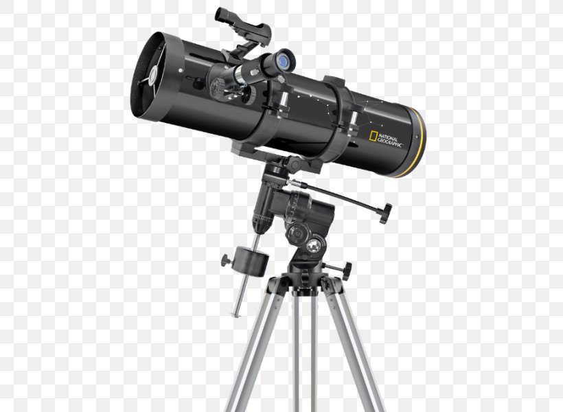 National Geographic Society Newtonian Telescope Reflecting Telescope Bresser National Geographic 76/700 EQ, PNG, 477x600px, National Geographic Society, Astronomer, Astronomy, Bresser, Camera Accessory Download Free
