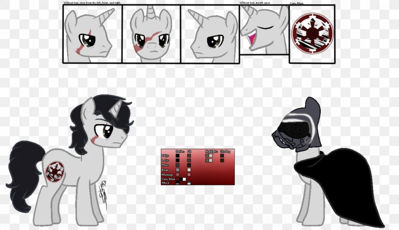 Pony Character Horse Kylo Ren Puppet, PNG, 1177x679px, 2016, Pony, Canidae, Cartoon, Character Download Free