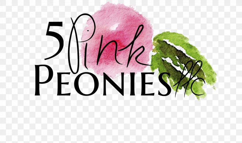 5 Pink Peonies LLC Logo Graphic Design Brand, PNG, 3080x1829px, Logo, Bag, Brand, Father, Irritation Download Free