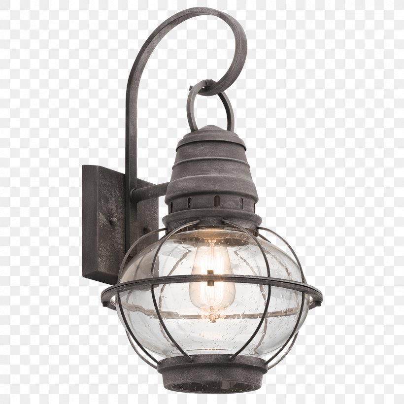 Lighting Light Fixture Sconce Kichler, PNG, 1200x1200px, Light, Bronze, Ceiling Fixture, Glass, Incandescent Light Bulb Download Free