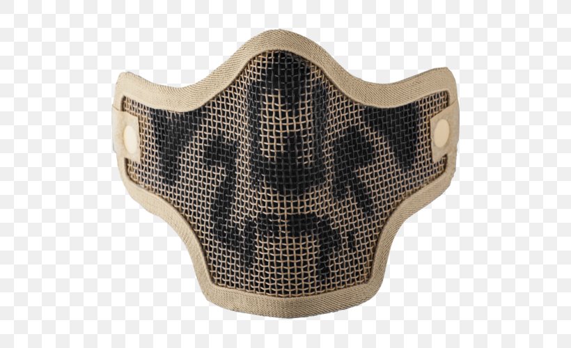 Paintball Guns Mask Airsoft Personal Protective Equipment, PNG, 500x500px, Paintball, Airsoft, Airsoft Pellets, Beige, Face Shield Download Free