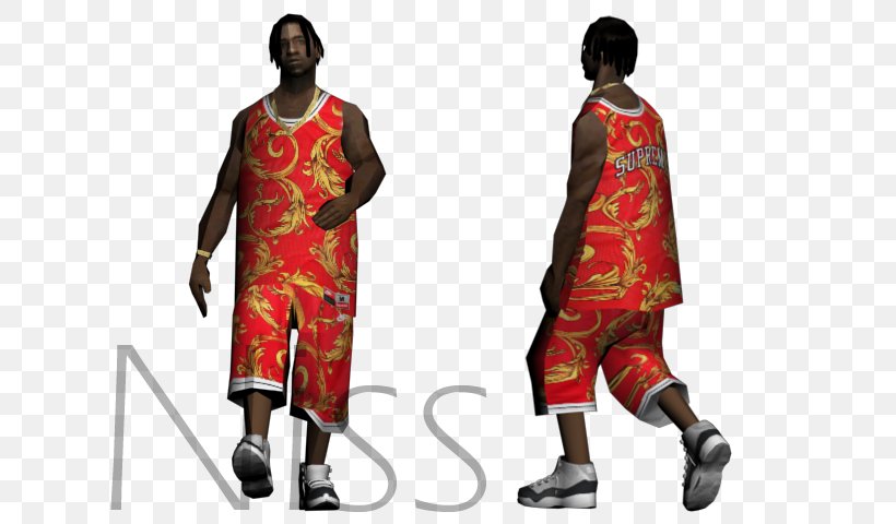 Supreme Nike Grand Theft Auto: San Andreas San Andreas Multiplayer Shoe, PNG, 640x480px, Supreme, Clothing, Costume, Grand Theft Auto, Grand Theft Auto San Andreas Download Free