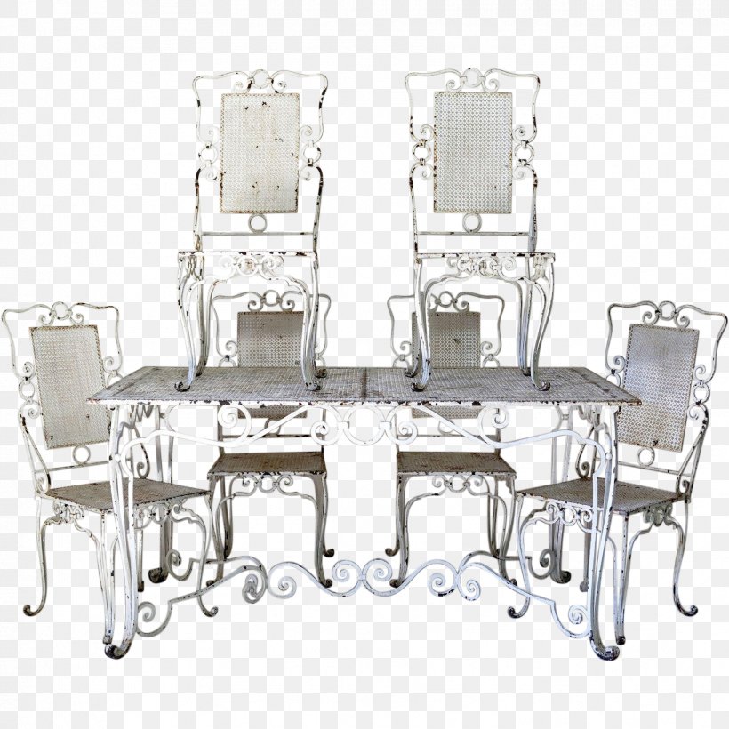Table Chair Wrought Iron Matbord, PNG, 1721x1721px, Table, Bedroom, Chair, Dining Room, Furniture Download Free