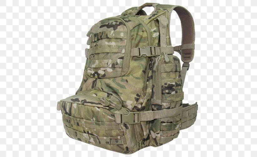 Condor Urban Go Pack Backpack MultiCam Condor Compact Assault Pack Condor 3 Day Assault Pack, PNG, 500x500px, Backpack, Bag, Ballistic Vest, Camouflage, Condor 3 Day Assault Pack Download Free
