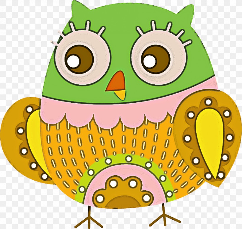 Owl Green Cartoon Bird Of Prey Bird, PNG, 900x852px, Owl, Bird, Bird Of Prey, Cartoon, Green Download Free