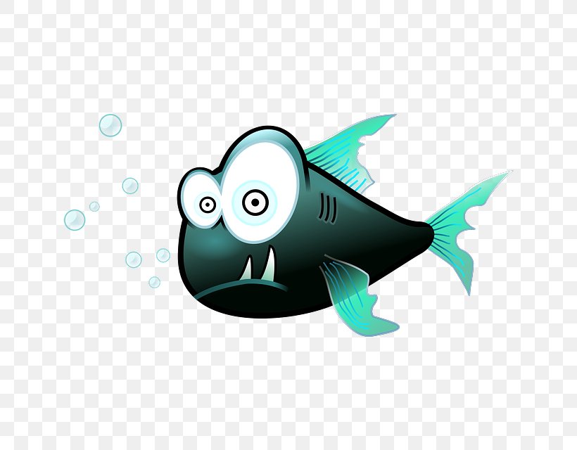 Piranha Cartoon Clip Art, PNG, 640x640px, Piranha, Aqua, Cartoon, Drawing, Fish Download Free