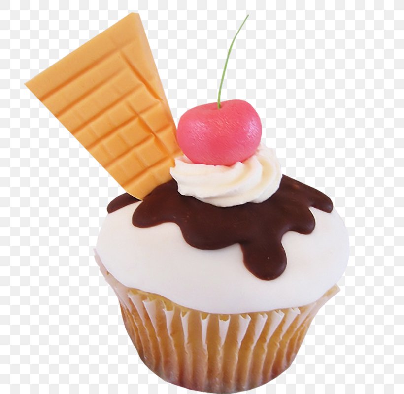 Sundae Fruitcake Cupcake Muffin, PNG, 800x800px, Sundae, Biscuits, Buttercream, Cake, Cream Download Free