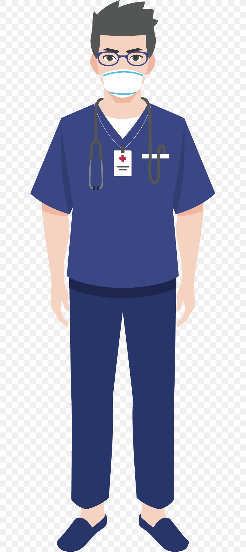 Physician Cartoon Surgery Medicine, PNG, 617x1838px, Physician, Attending Physician, Blue, Boy, Cardiology Download Free