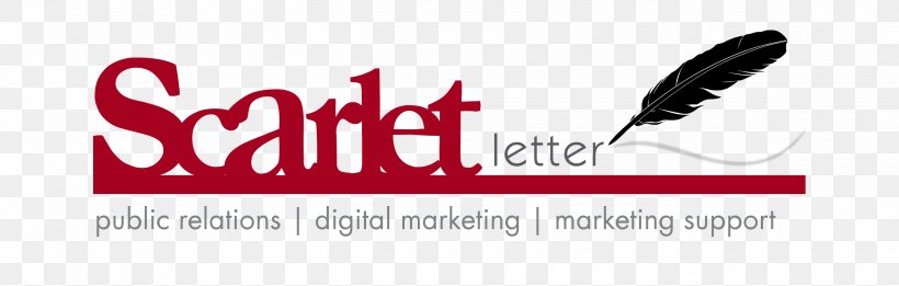 The Scarlet Letter Public Relations Digital Marketing Publication, PNG, 2480x790px, Scarlet Letter, Advertising Campaign, Black, Brand, Business Download Free