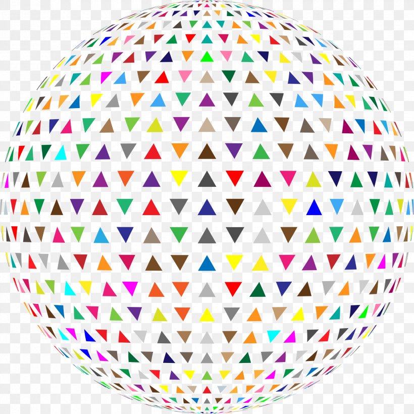 Triangle Color Clip Art, PNG, 2344x2344px, 3d Computer Graphics, Triangle, Ball, Color, Easter Egg Download Free