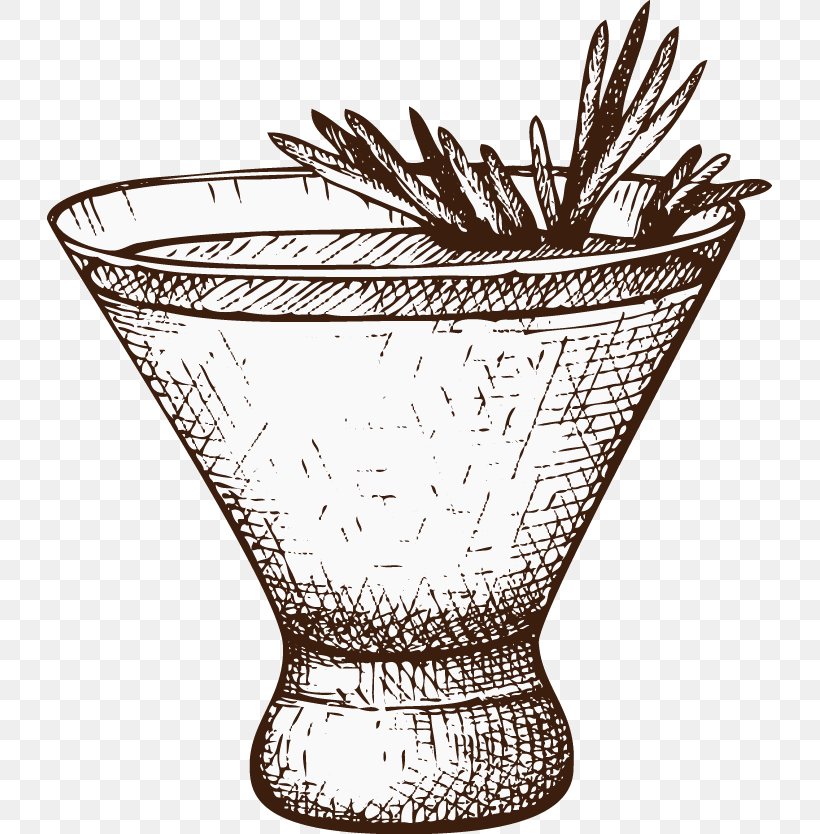 Wine Cocktail Drawing, PNG, 725x834px, Cocktail, Alcoholic Drink, Cup, Drawing, Drink Download Free