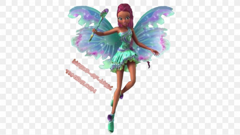 Aisha Tecna Fairy Mythix Winx Club, PNG, 1024x576px, Aisha, Butterfly, Doll, Fairy, Fictional Character Download Free