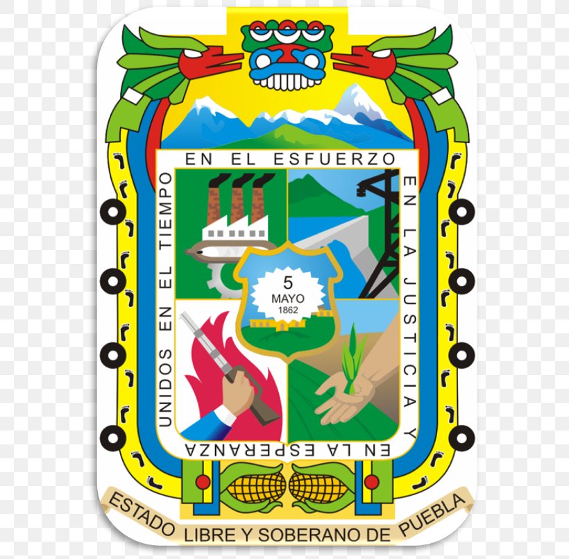 Escudo De Puebla Mexico State Flag Of Mexico, PNG, 577x805px, Puebla, Administrative Divisions Of Mexico, Area, Coat Of Arms Of Mexico, Flag Download Free