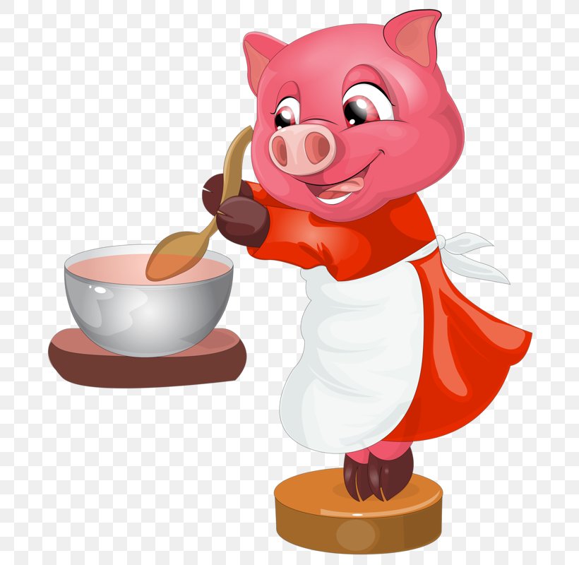 Drawing Clip Art, PNG, 703x800px, Drawing, Cartoon, Chef, Domestic Pig, Figurine Download Free