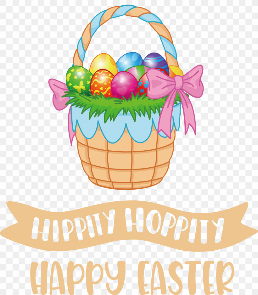Hippy Hoppity Happy Easter Easter Day, PNG, 2622x3000px, Happy Easter, Basket, Cartoon, Easter Basket, Easter Bunny Download Free