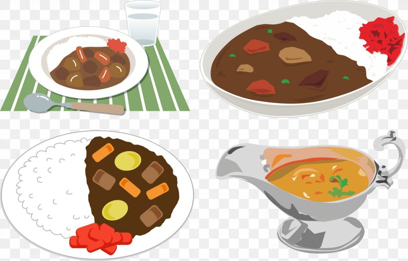 Japanese Curry Gravy Japanese Cuisine Food Clip Art, PNG, 2308x1480px, Japanese Curry, Cuisine, Curry, Dessert, Dish Download Free