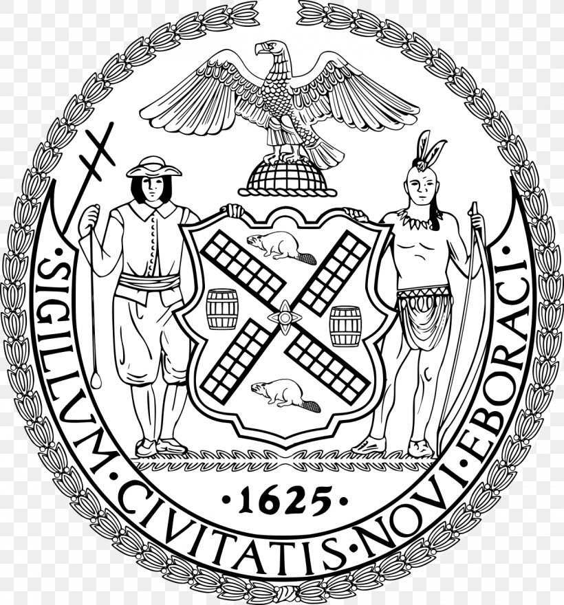 Manhattan Eboracum Seal Of New York City New York City Council, PNG, 1200x1289px, Manhattan, Black And White, Boroughs Of New York City, City Council, Crest Download Free