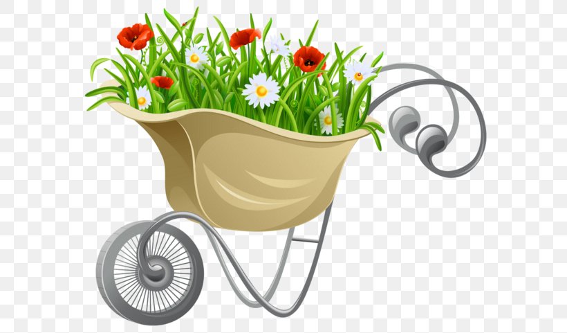Flower Cart Wheelbarrow Clip Art, PNG, 600x481px, Flower, Cart, Flowering Plant, Flowerpot, Garden Download Free