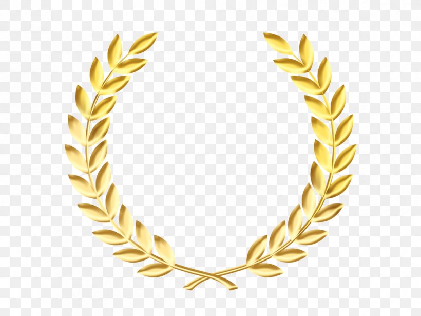 Gold Ribbon Ribbon, PNG, 1006x755px, Laurel Wreath, Bay Laurel, Body Jewelry, Chain, Crown Download Free