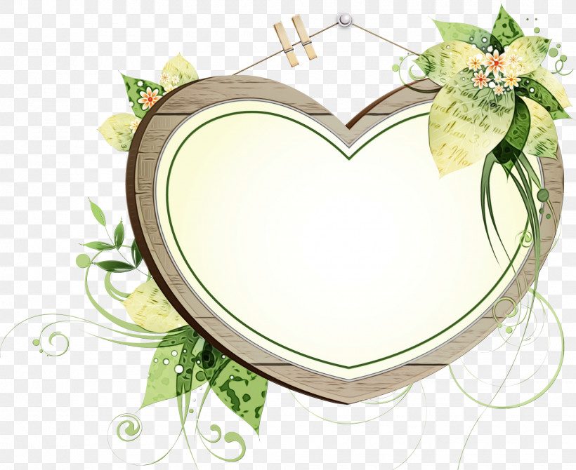 Picture Frame, PNG, 1860x1522px, Flower Frame, Floral Frame, Heart, Ivy, Paint Download Free