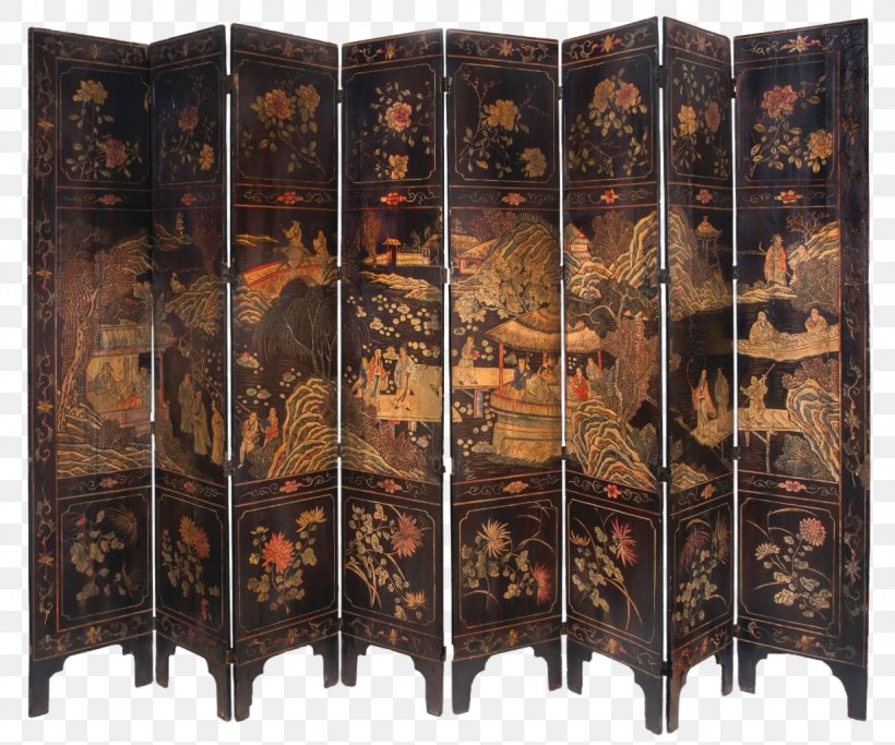 Qing Dynasty Inlay Lacquer Room Dividers Six Panel screen, PNG, 1229x1025px, 19th Century, Qing Dynasty, Antique, Decaso, Decorative Arts Download Free