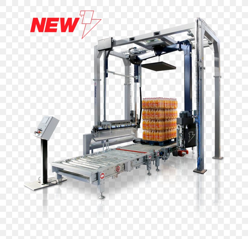 Stretch Wrap Pallet Packaging And Labeling Machine, PNG, 670x790px, Stretch Wrap, Al Thika Packaging Llc, Banderoleuse, Business, Cling Film Download Free