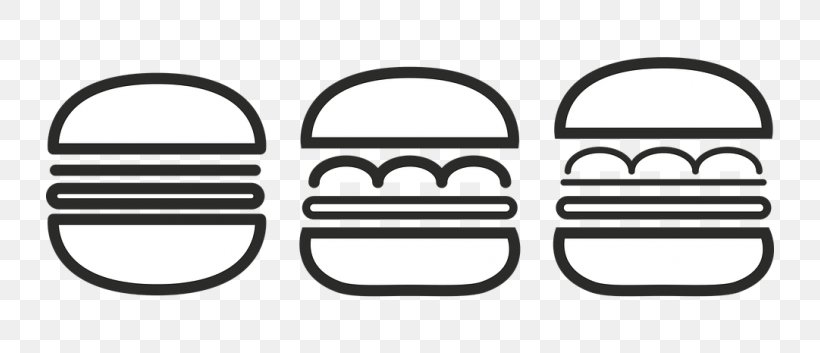 Hamburger Cheeseburger Fast Food Hot Dog Barbecue, PNG, 728x353px, Hamburger, Auto Part, Barbecue, Black And White, Cheese Download Free