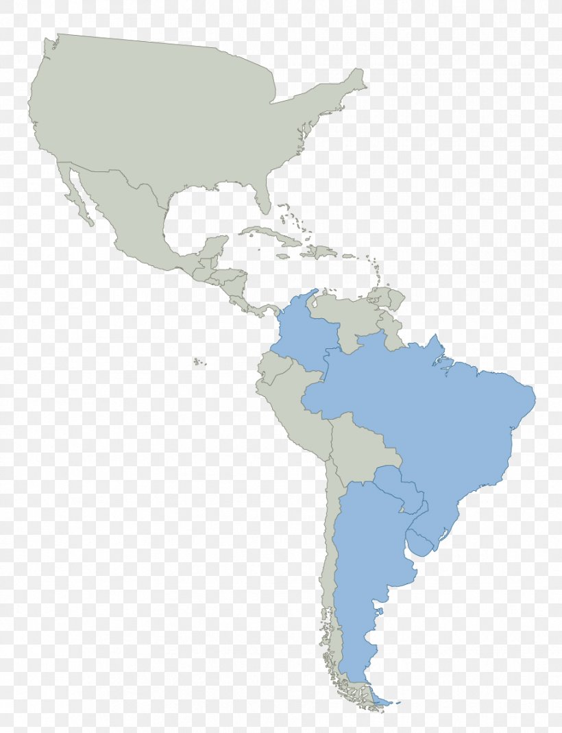 Latin America Organization Of American States Map English, PNG, 915x1193px, Latin America, Americas, Country, English, Map Download Free