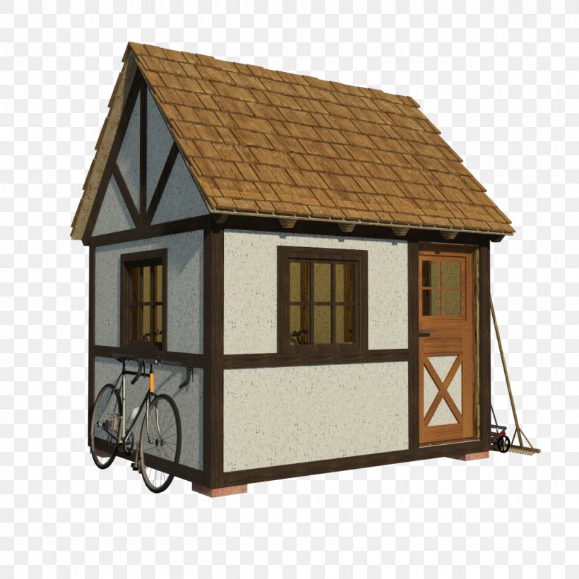Shed Gable Roof Building Lean-to, PNG, 1200x1200px, Shed, Back Garden, Building, Door, Dormer Download Free