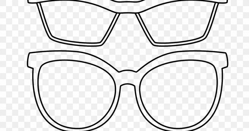 Sunglasses Coloring Book Goggles, PNG, 1200x630px, Glasses, Area, Black ...
