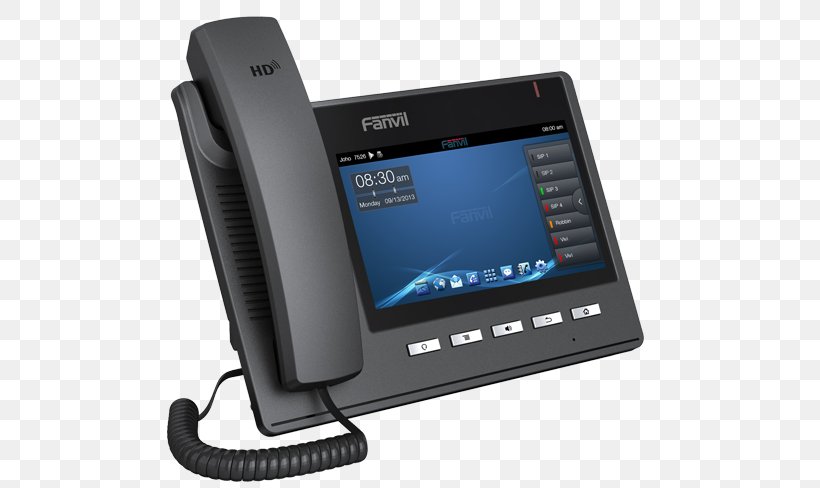 VoIP Phone Voice Over IP Telephone Session Initiation Protocol Android, PNG, 586x488px, Voip Phone, Android, Beeldtelefoon, Communication, Display Device Download Free