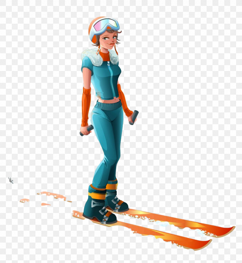 Orange, PNG, 922x1000px, Skier, Action Figure, Figurine, Footwear, Orange Download Free