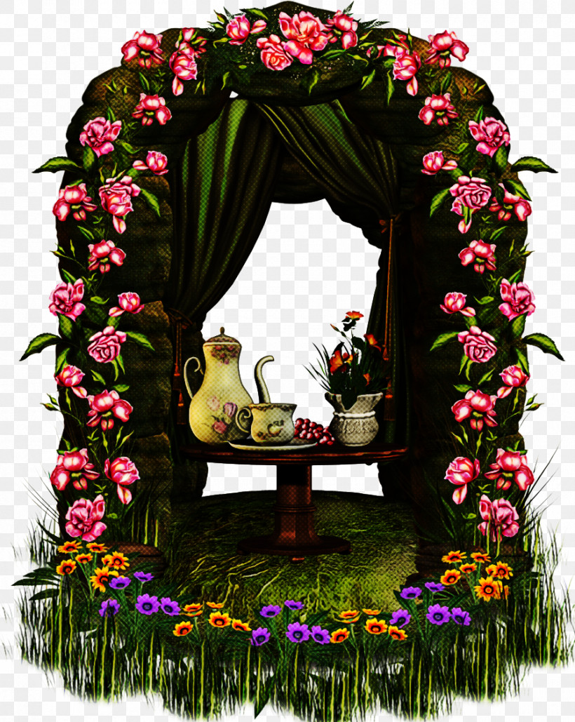 Picture Frame, PNG, 900x1130px, Flower, Arch, Architecture, Floral Design, Floristry Download Free
