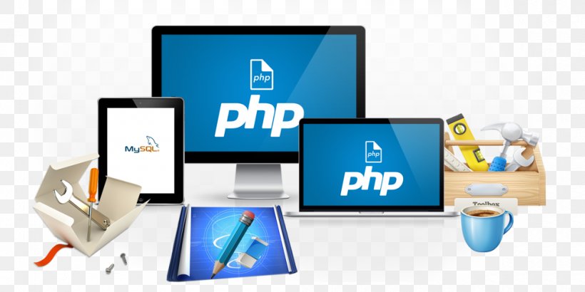 Web Development PHP Web Application Development Web Design, PNG, 1000x500px, Web Development, Brand, Communication, Company, Content Management System Download Free