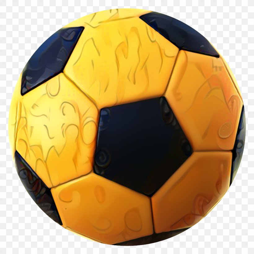 Soccer Ball, PNG, 1024x1024px, Yellow, Ball, Football, Futsal, Handball Download Free