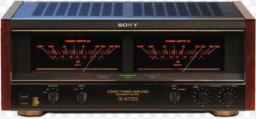 Audio Power Amplifier High Fidelity Sony, PNG, 2000x937px, Audio Power Amplifier, Amplifier, Audio, Audio Equipment, Audio Receiver Download Free