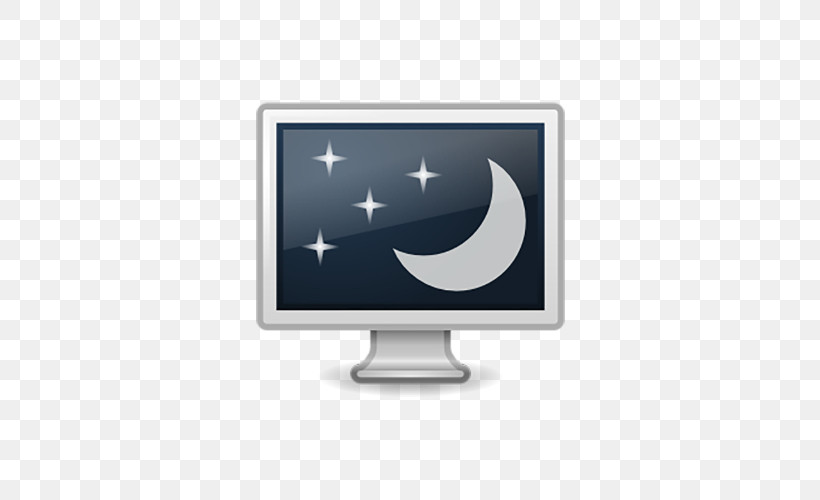Computer Icon, PNG, 500x500px, Computer Monitor, Computer Icon, Computer Monitor Accessory, Crescent, Desktop Computer Download Free