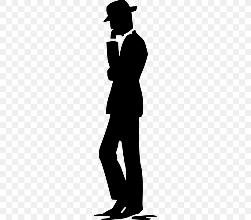 Silhouette Person Drawing Clip Art, PNG, 360x720px, Silhouette, Black, Black And White, Drawing, Fictional Character Download Free
