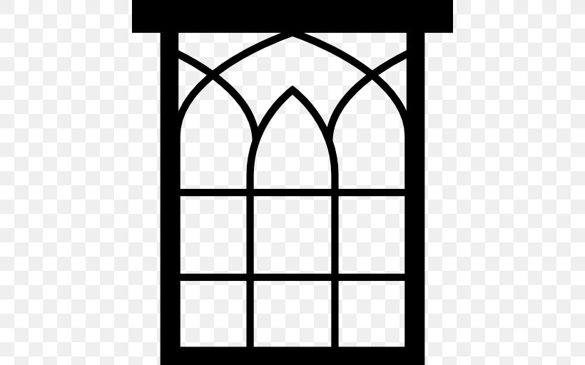Window Glass Building, PNG, 512x512px, Window, Arch, Area, Black, Black And White Download Free