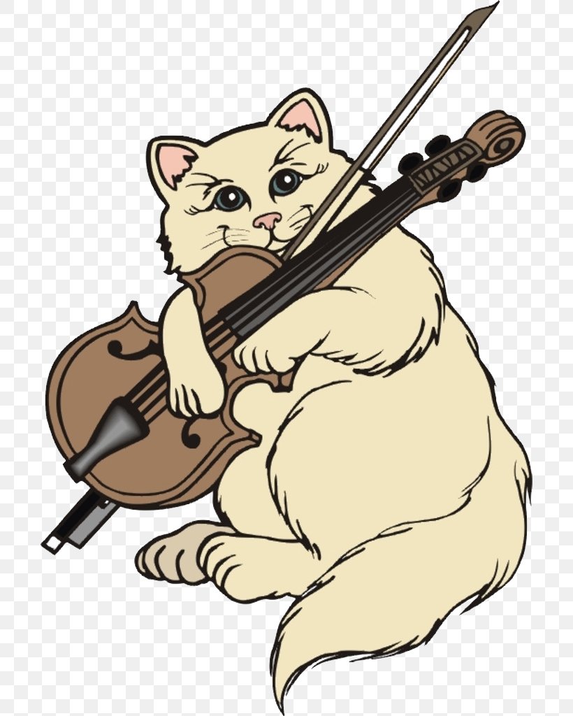 Cat Violin Animation Bow, PNG, 704x1024px, Watercolor, Cartoon, Flower, Frame, Heart Download Free
