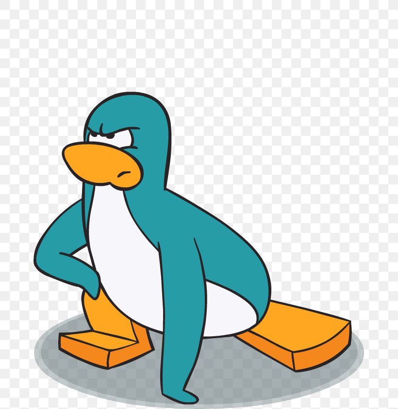Club Penguin Bird Duck Original Penguin, PNG, 681x843px, Penguin, Animal Figure, Area, Artwork, Beak Download Free