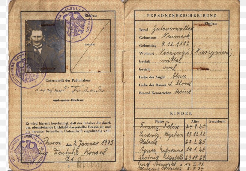 Germany Document German Passport Invasion Of Poland, PNG, 1517x1060px, Germany, Consulate, Diplomat, Diplomatic Mission, Document Download Free