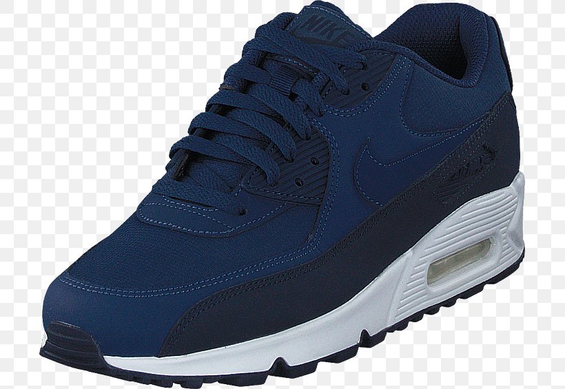 blue and black nike shoes