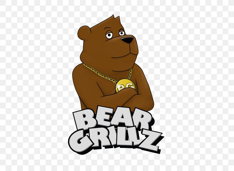 Bear Grillz Bear Grillz Disc Jockey Gold Teeth, PNG, 600x600px, Bear, Bear Grillz, Carnivoran, Cartoon, Cat Like Mammal Download Free