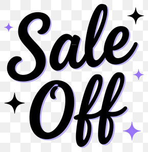 Sale Off Script PNG