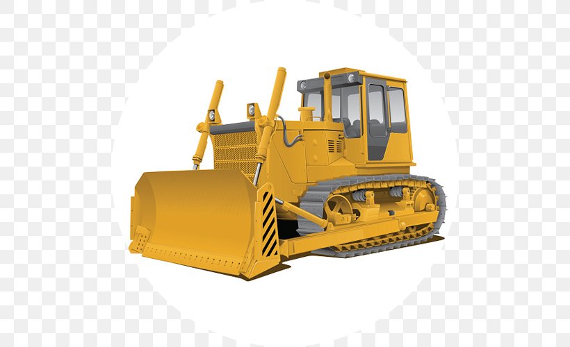 Bulldozer Heavy Machinery, PNG, 500x500px, Bulldozer, Architectural Engineering, Art, Compactor, Construction Equipment Download Free