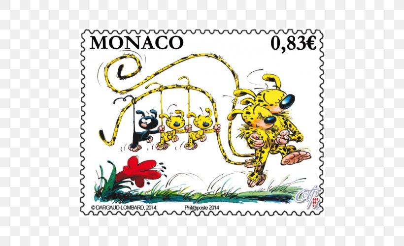 Spirou Marsupilami Marsu Productions Gaston Lagaffe Comics, PNG, 500x500px, Spirou, Area, Art, Artwork, Cartoon Download Free