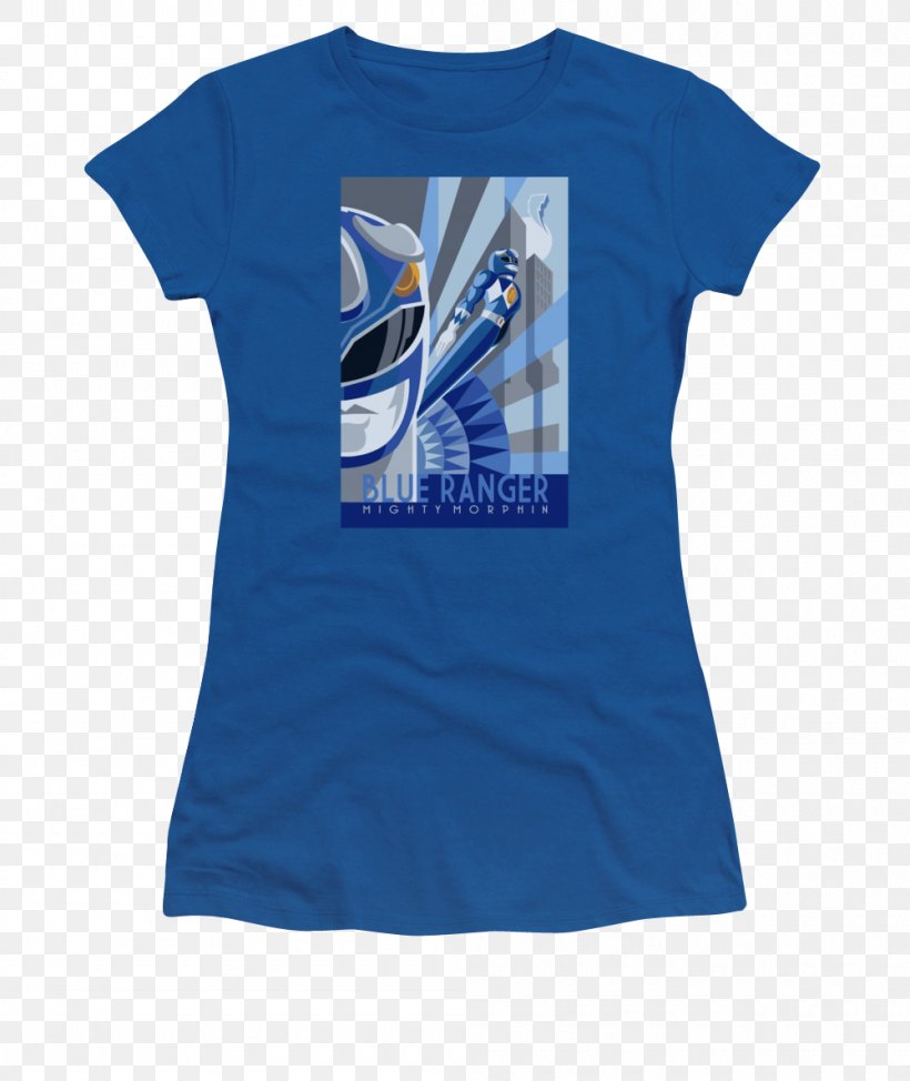T-shirt Billy Cranston Kimberly Hart Clothing Sleeve, PNG, 1000x1188px, Tshirt, Active Shirt, Billy Cranston, Blue, Clothing Download Free