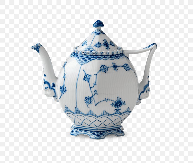 Teapot Kettle Royal Copenhagen Mug, PNG, 690x690px, Tea, Blue And White Porcelain, Ceramic, Coffeemaker, Crock Download Free